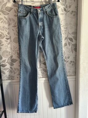 Vintage Y2k Levi 517 Jeans sz 7 Western Bootcut Rodeo High Waist Cotton